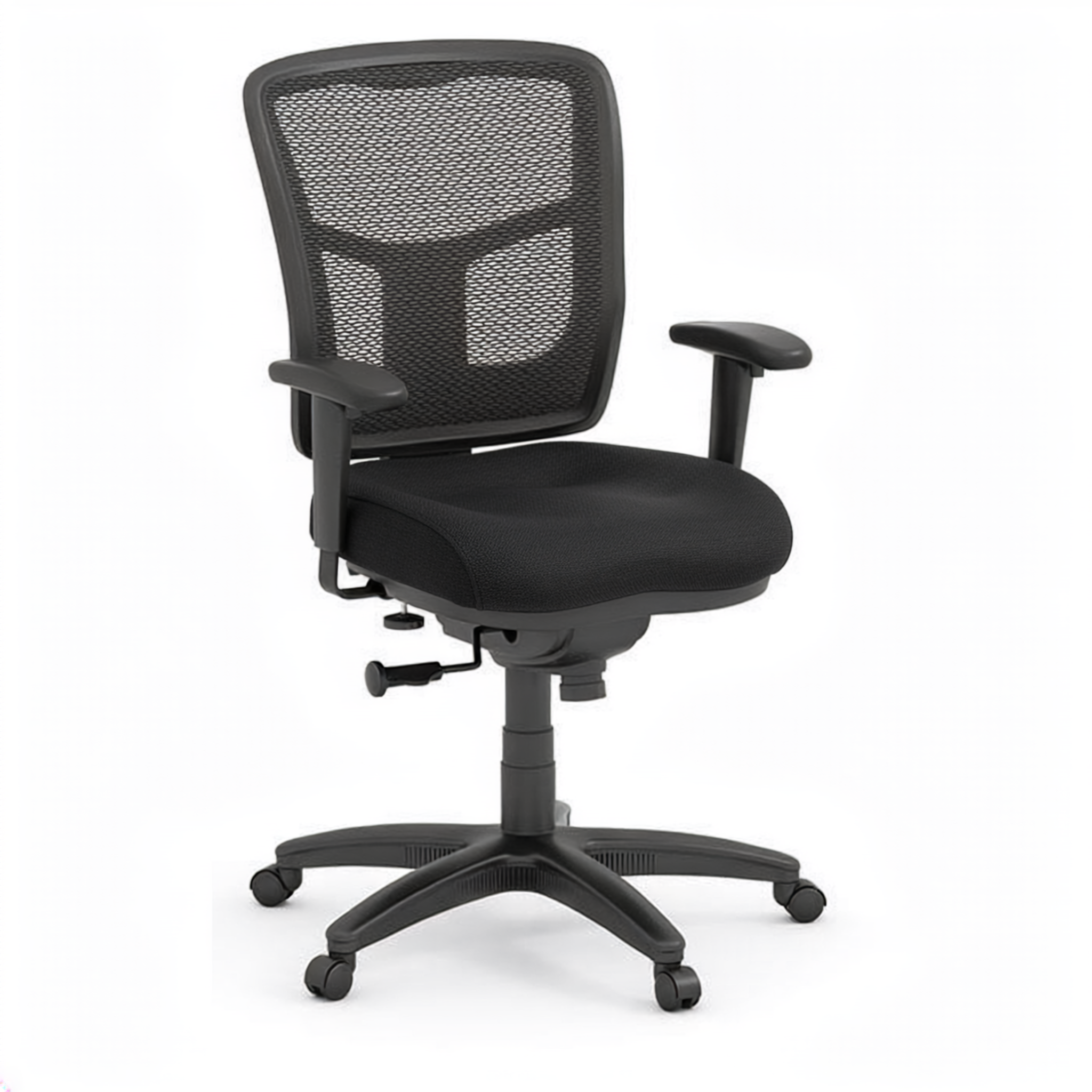Y-Series Mid-Back Mesh Task Chair Jet Black