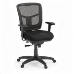 Y-Series Mid-Back Mesh Task Chair Jet Black