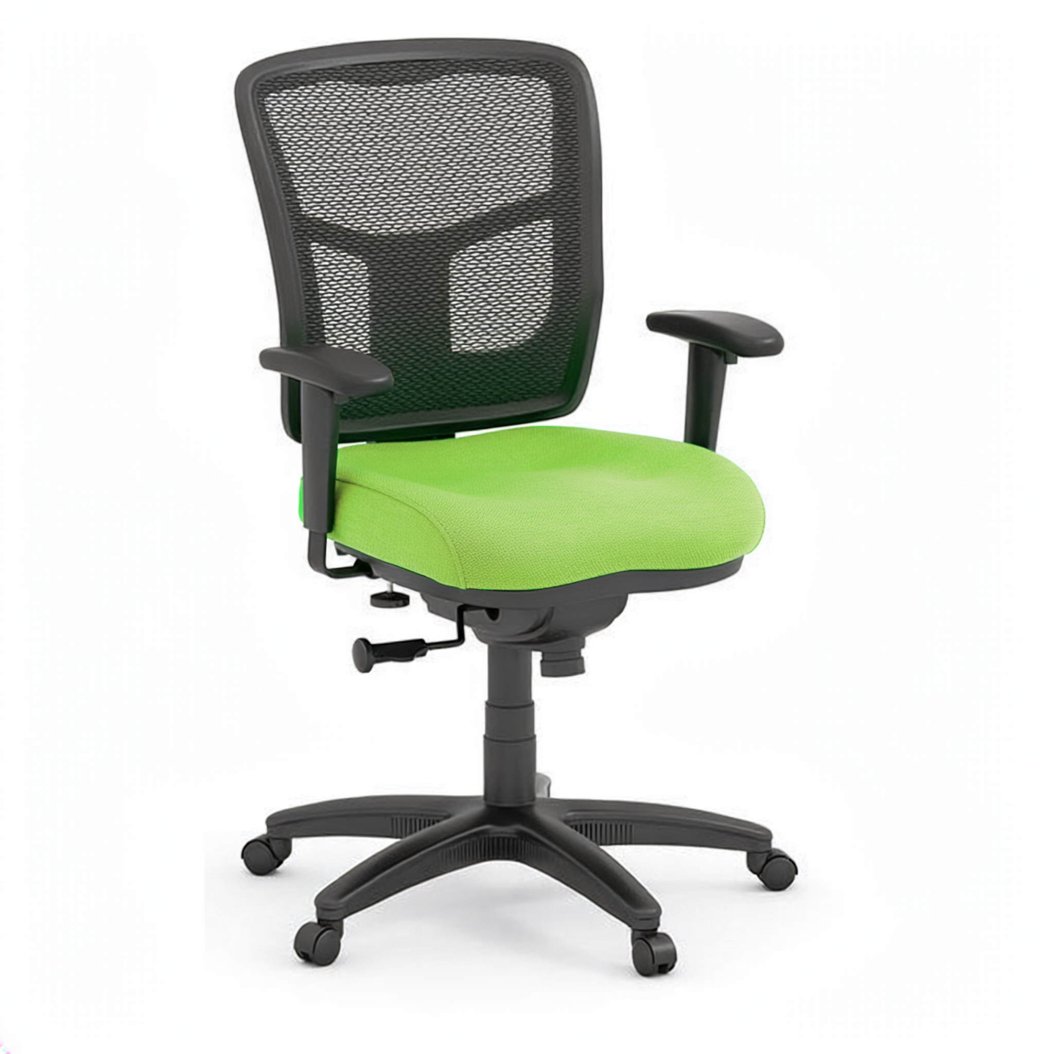 Y-Series Mid-Back Mesh Task Chair Lime Green