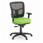 Y-Series Mid-Back Mesh Task Chair Lime Green