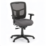Y-Series Mid-Back Mesh Task Chair Smoke Gray