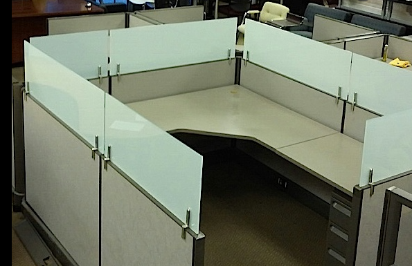 Frameless Glass Cubicle Panels