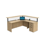 Classic Series Single Desk Reception Center