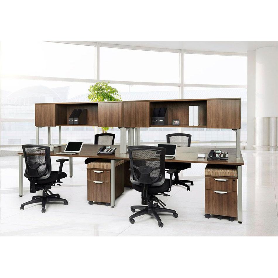 Space-Saver 4-Person Workstation