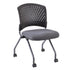 Agenda Armless Nesting Chair Gray