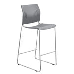 Agenda Plus Cafe Height Chair Gray