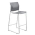 Agenda Plus Cafe Height Chair Gray
