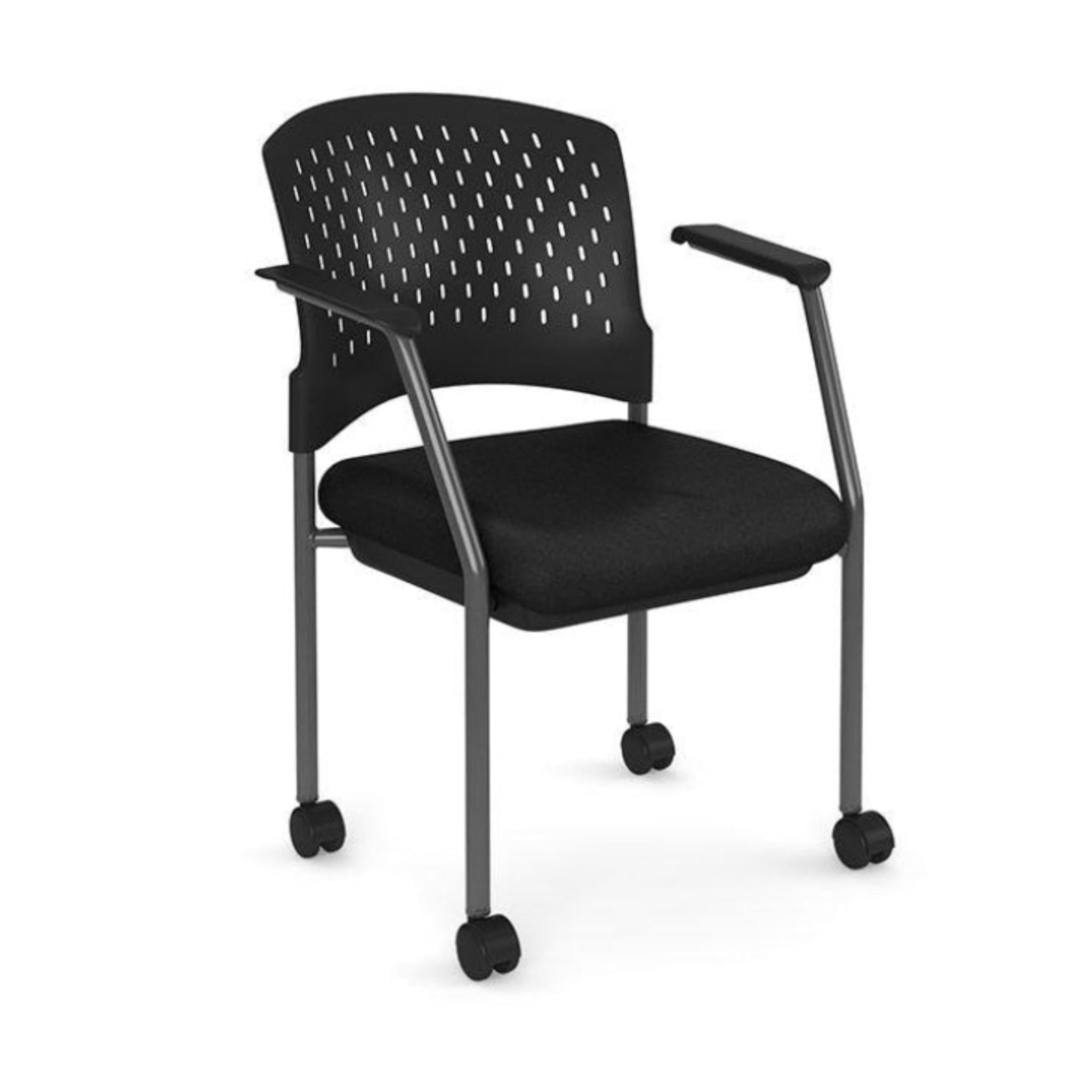 Arc Heavy Duty Stacking Guest Chair with Arms