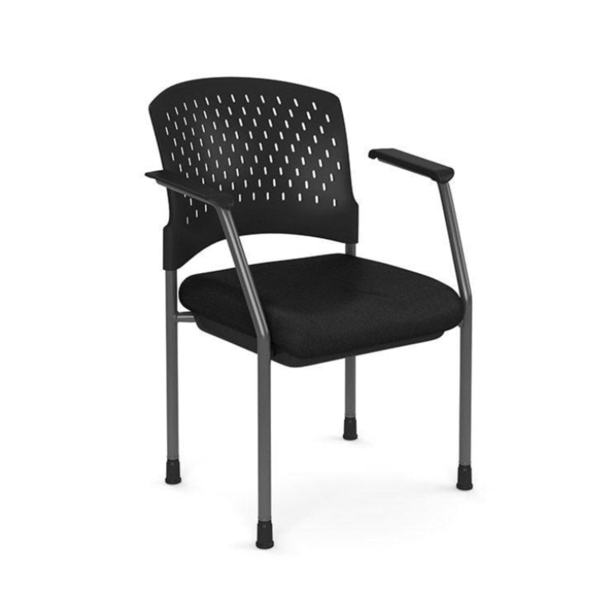 Arc Heavy Duty Stacking Guest Chair with Arms