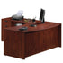 Classic Series Bow Front Radial L Desk