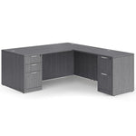 Classic Series Corner Desk with Two Files
